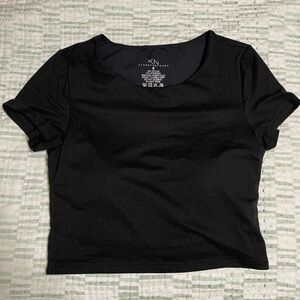 Klassy Network Black Crop T-Shirt
